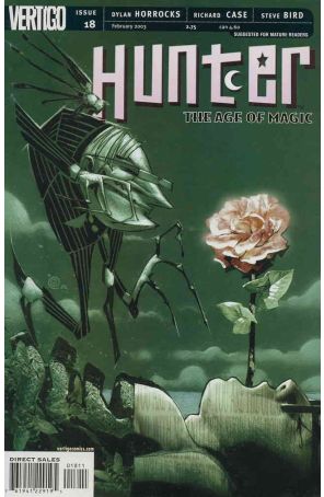 Hunter: The Age of Magic 18 published by DC/Vertigo with cover art by Chris Bachalo