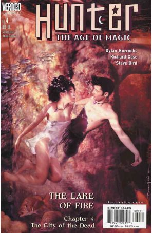 Hunter: The Age of Magic 4 published by DC/Vertigo with cover art by John Bolton