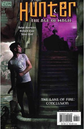Hunter: The Age of Magic 6 published by DC/Vertigo with cover art by John Bolton