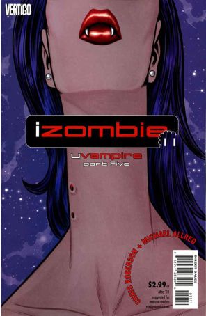 I, Zombie 11 published by DC/Vertigo with cover art by Micheal Allred