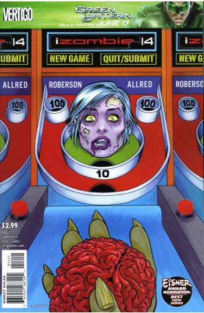 I, Zombie 14 published by DC/Vertigo with cover art by Micheal Allred