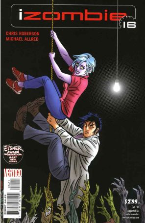 I, Zombie 16 published by DC/Vertigo with cover art by Micheal Allred