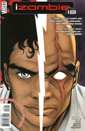 I, Zombie 18 published by DC/Vertigo with cover art by Micheal Allred