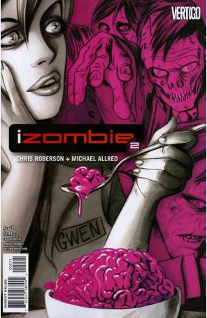 I, Zombie 2 published by DC/Vertigo with cover art by Micheal Allred