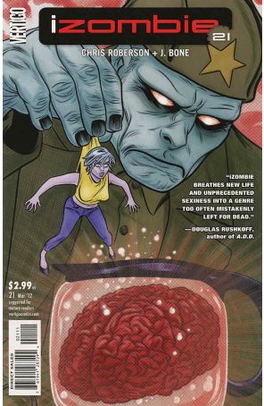 I, Zombie 21 published by DC/Vertigo with cover art by Mike Allred