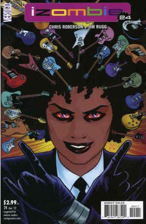 I, Zombie 24 published by DC/Vertigo with cover art by Mike Allred