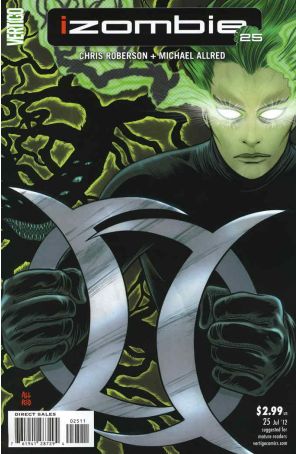 I, Zombie 25 published by DC/Vertigo with cover art by Mike Allred