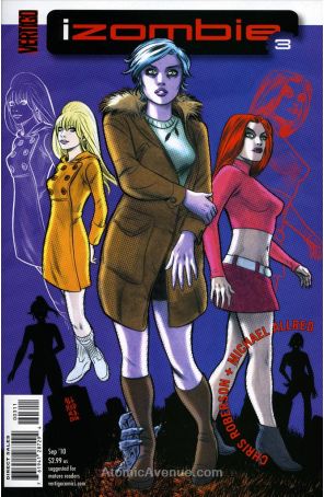I, Zombie 3 published by DC/Vertigo with cover art by Micheal Allred