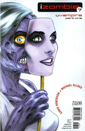 I, Zombie 7 published by DC/Vertigo with cover art by Mike Allred