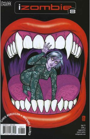 I, Zombie 8 published by DC/Vertigo with cover art by Mike Allred