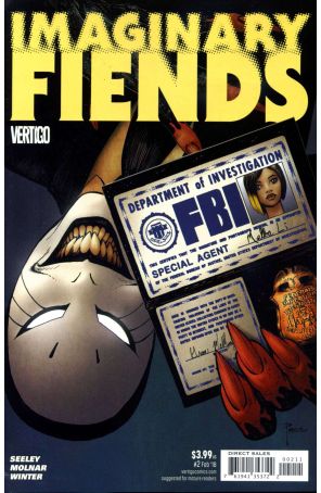 Imaginary Fiends 2 published by DC/Vertigo with cover art by Richard Pace