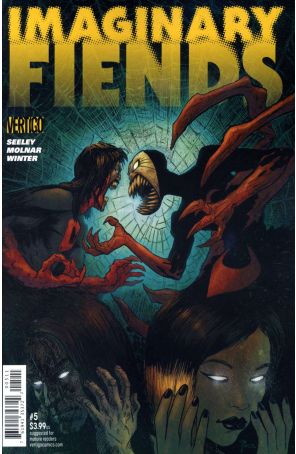 Imaginary Fiends 5 published by DC/Vertigo with cover art by Richard Pace