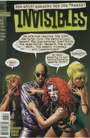 Invisibles (Vol. 2) 13 published by DC/Vertigo with cover art by Brian Bolland