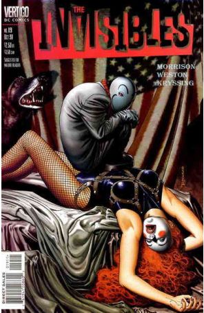 Invisibles (Vol. 2) 19 published by DC/Vertigo with cover art by Brian Bolland