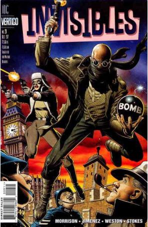 Invisibles (Vol. 2) 9 published by DC/Vertigo with cover art by Brian Bolland