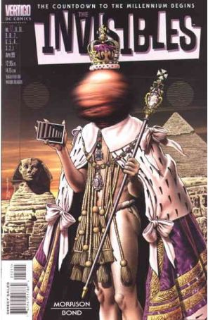 Invisibles (Vol. 3) 12 published by DC/Vertigo with cover art by Brian Bolland