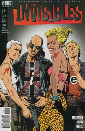 Invisibles (Vol. 3) 9 published by DC/Vertigo with cover art by Brian Bolland