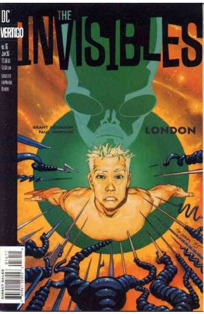 The Invisibles 16 published by DC/Vertigo with cover art by Sean Phillips