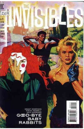 The Invisibles 24 published by DC/Vertigo with cover art by Sean Phillips