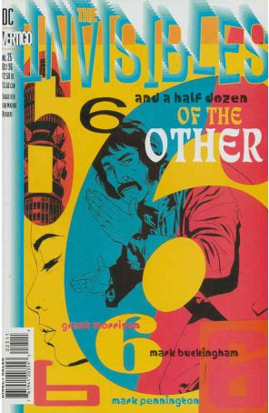 The Invisibles 25 published by DC/Vertigo with cover art by Sean Phillips