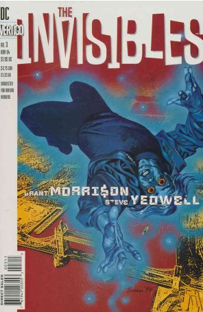 The Invisibles 3 published by DC/Vertigo with cover art by Sean Phillips