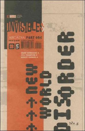 The Invisibles 5C published by DC/Vertigo