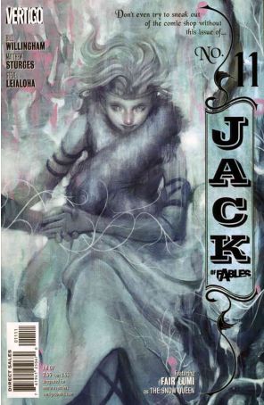 Jack of Fables 11 published by DC/Vertigo with cover art by James Jean