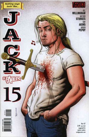 Jack of Fables 15 published by DC/Vertigo with cover art by Brian Bolland