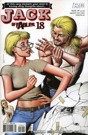 Jack of Fables 18 published by DC/Vertigo with cover art by Brian Bolland