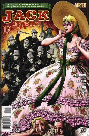 Jack of Fables 19 published by DC/Vertigo with cover art by Brian Bolland