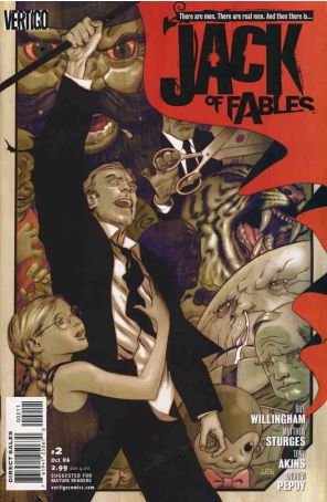 Jack of Fables 2 published by DC/Vertigo with cover art by James Jean