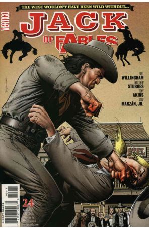 Jack of Fables 24 published by DC/Vertigo with cover art by Brian Bolland