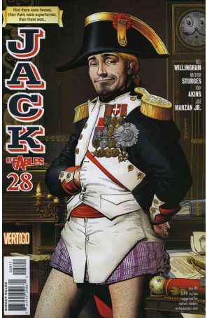 Jack of Fables 28 published by DC/Vertigo with cover art by Brian Bolland