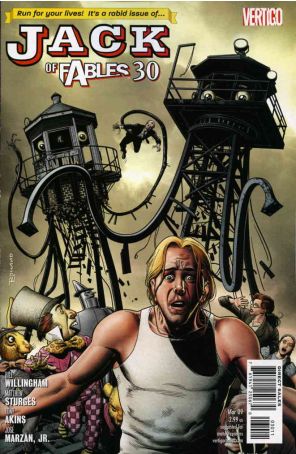 Jack of Fables 30 published by DC/Vertigo with cover art by Brian Bolland