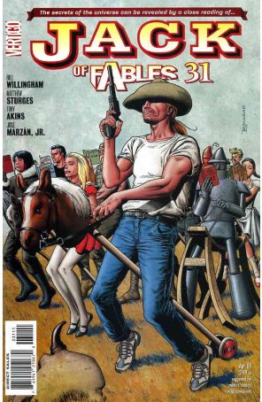 Jack of Fables 31 published by DC/Vertigo with cover art by Brian Bolland