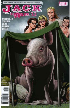 Jack of Fables 32 published by DC/Vertigo with cover art by Brian Bolland
