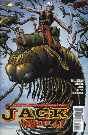 Jack of Fables 41 published by DC/Vertigo with cover art by Brian Bolland