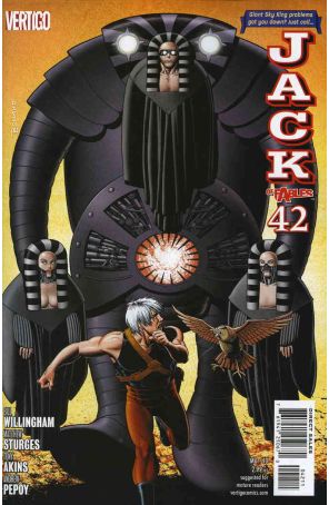 Jack of Fables 42 published by DC/Vertigo with cover art by Brian Bolland