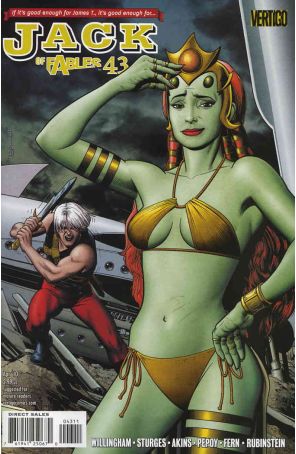 Jack of Fables 43 published by DC/Vertigo with cover art by Brian Bolland