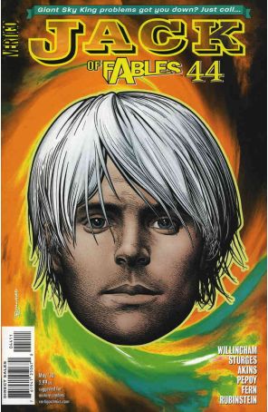 Jack of Fables 44 published by DC/Vertigo with cover art by Brian Bolland