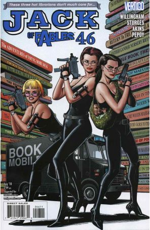 Jack of Fables 46 published by DC/Vertigo with cover art by Brian Bolland