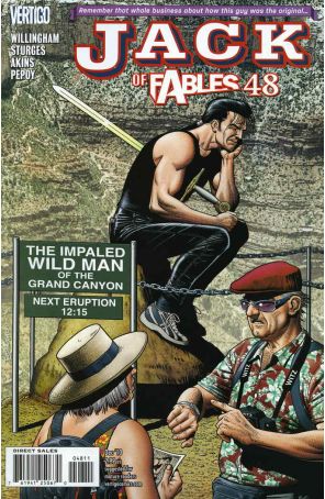 Jack of Fables 48 published by DC/Vertigo with cover art by Brian Bolland
