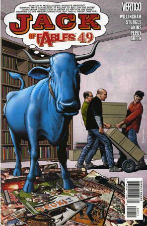 Jack of Fables 49 published by DC/Vertigo with cover art by Brian Bolland