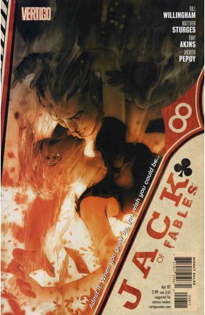 Jack of Fables 8 published by DC/Vertigo with cover art by James Jean