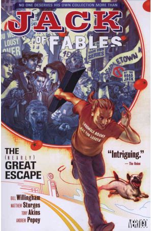 Jack of Fables TPB 1 published by DC/Vertigo with cover art by James Jean