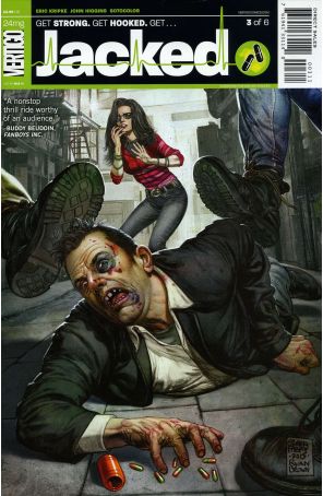 Jacked 3 published by DC/Vertigo with cover art by Glenn Fabry