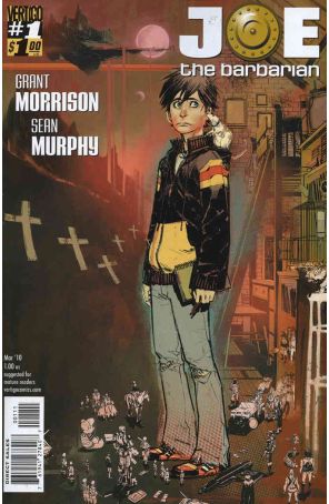 Joe the Barbarian 1 published by DC/Vertigo with cover art by Sean Murphy