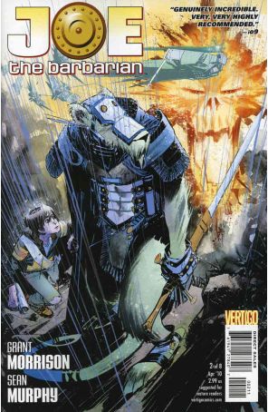 Joe the Barbarian 2 published by DC/Vertigo with cover art by Sean Murphy