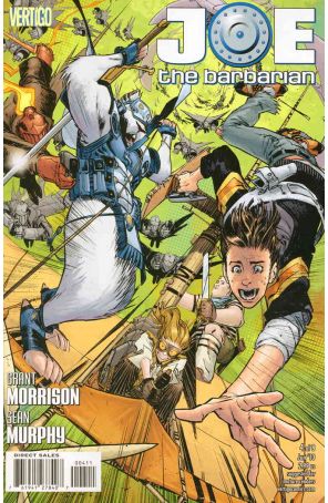 Joe the Barbarian 4 published by DC/Vertigo with cover art by Sean Murphy