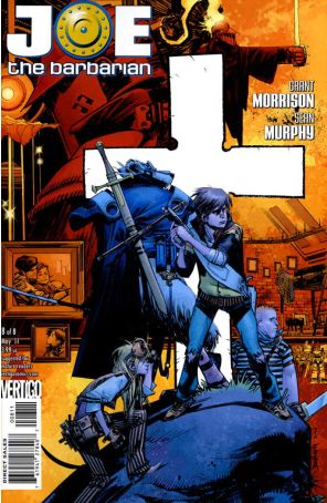 Joe the Barbarian 8 published by DC/Vertigo with cover art by Sean Murphy